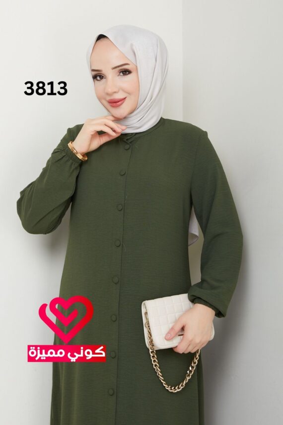 طقم 3813 زيتي