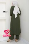 طقم 3813 زيتي