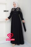 فستان 3814 اسود