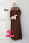 فستان 3814 بني