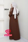 فستان 3814 بني