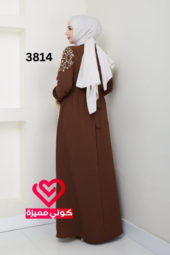 فستان 3814 بني