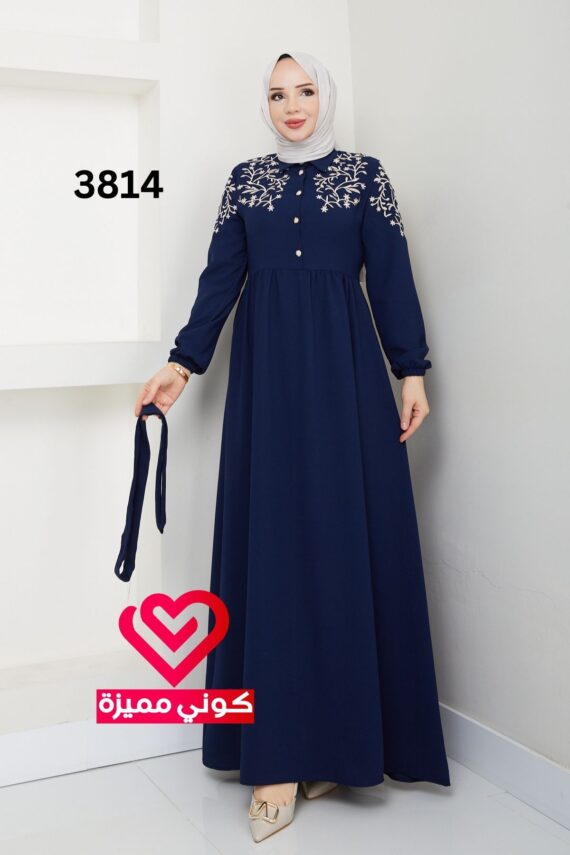 فستان 3814 كحلي