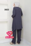 طقم 3822 رمادي