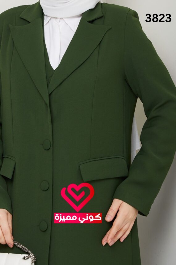 طقم 3823 زيتي