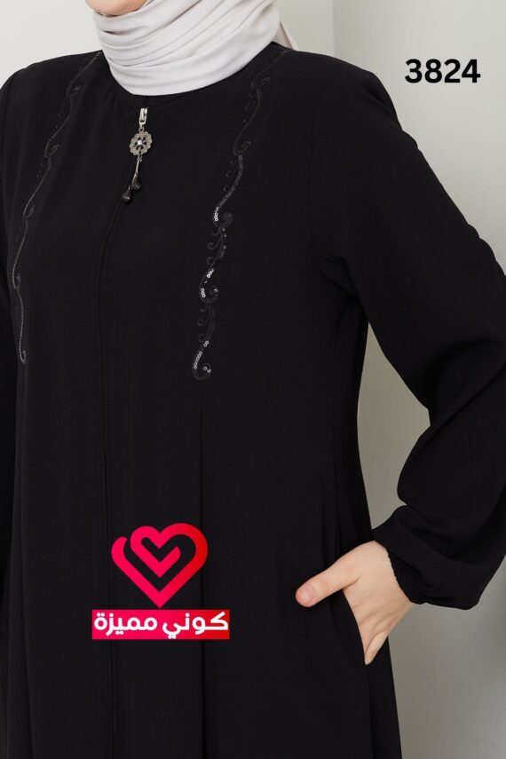 جلباب 3824 اسود