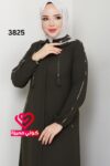 جلباب 3825 زيتي
