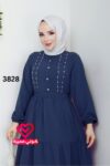 فستان 3828 كحلي