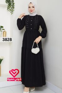 فستان 3828 اسود