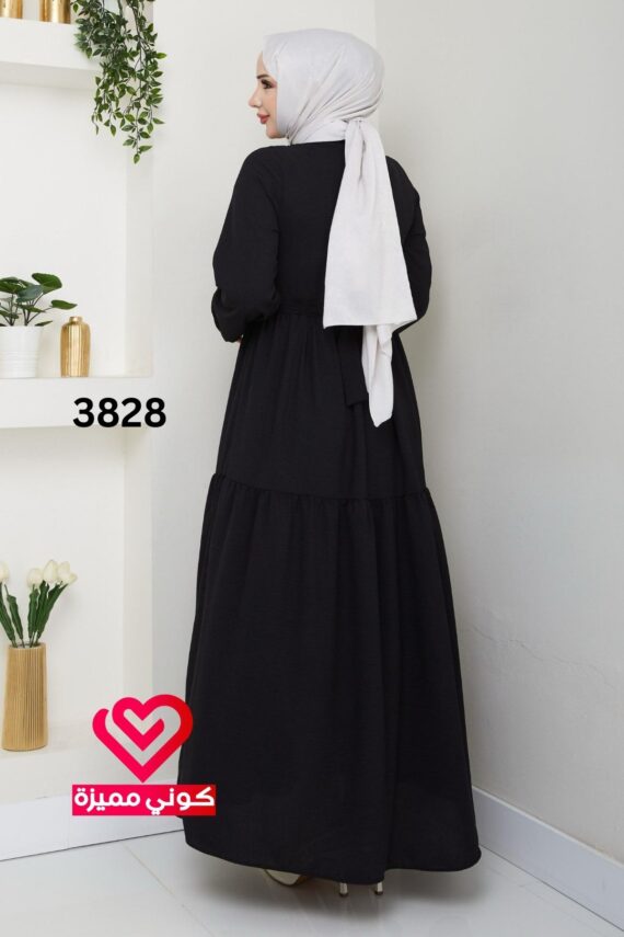 فستان 3828 اسود