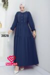 فستان 3828 كحلي