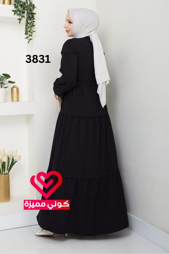 فستان 3831 اسود