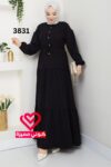فستان 3831 اسود