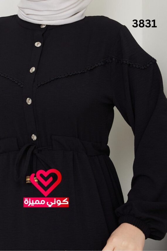 فستان 3831 اسود