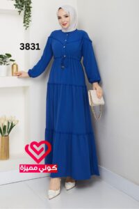 فستان 3831 ازرق
