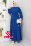 فستان 3831 ازرق