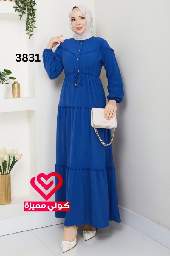 فستان 3831 ازرق