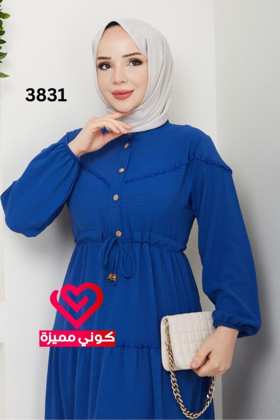 فستان 3831 ازرق