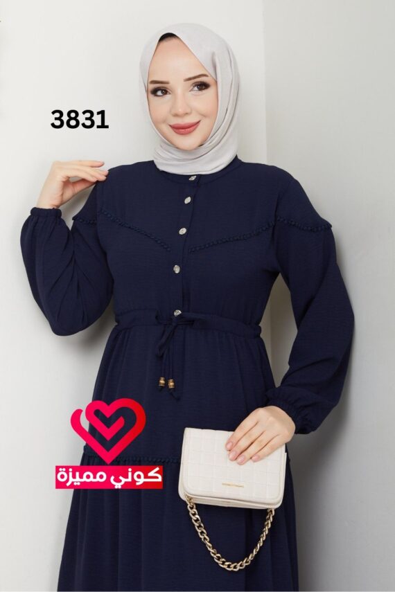 فستان 3831 كحلي