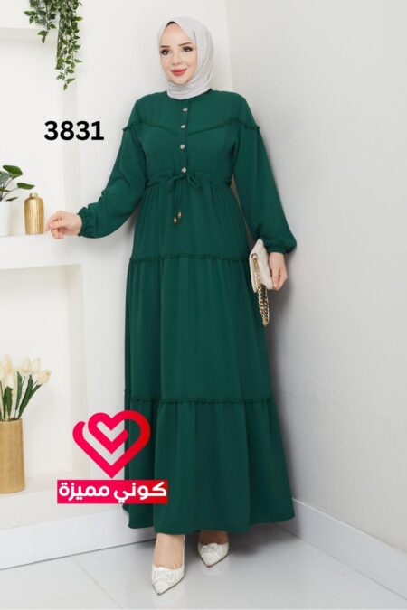 فستان 3831 اخضر