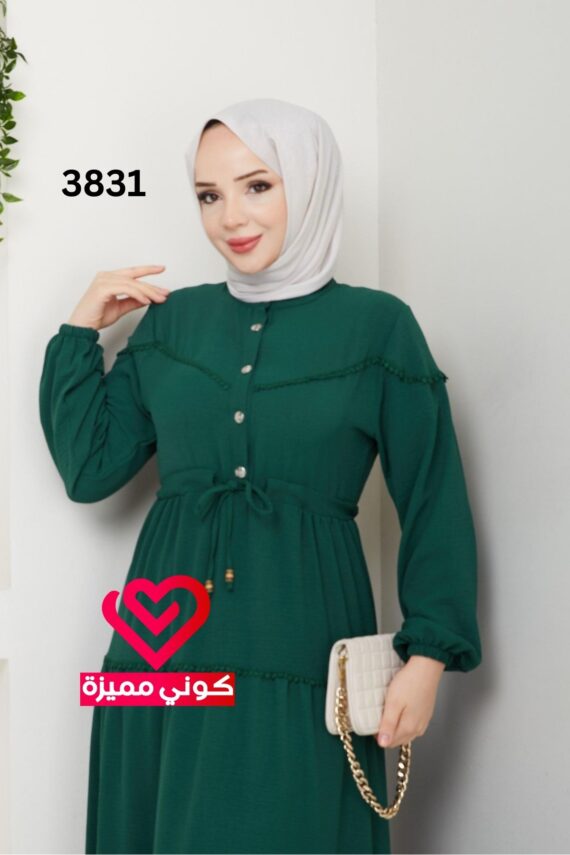 فستان 3831 اخضر