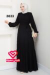 فستان 3833 اسود
