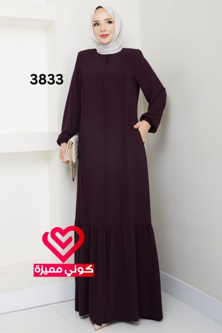 فستان 3833 ليلكي