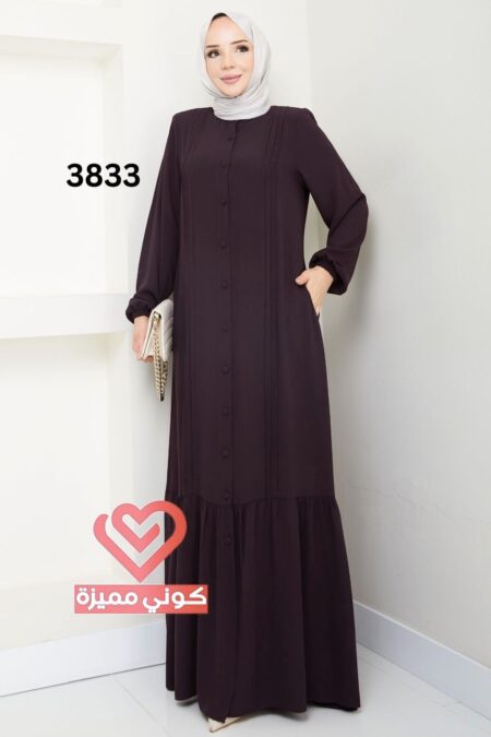 فستان 3833 ليلكي
