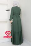 فستان 3833 فستقي