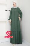 فستان 3833 فستقي
