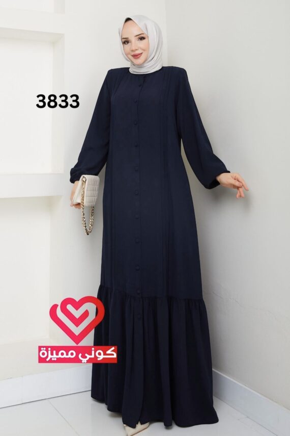 فستان 3833 كحلي