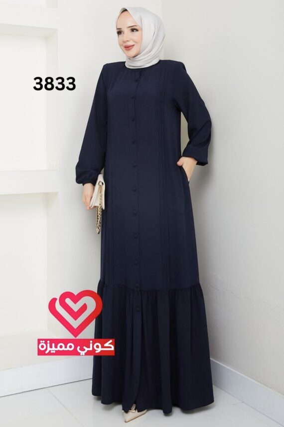 فستان 3833 كحلي