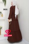 فستان 3831 بني