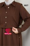 فستان 3827 بني