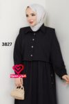 فستان 3827 اسود
