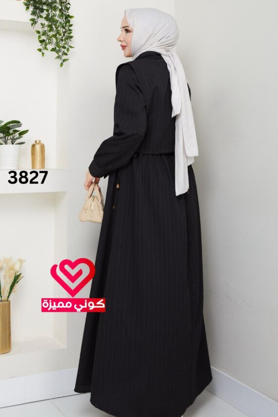 فستان 3827 اسود